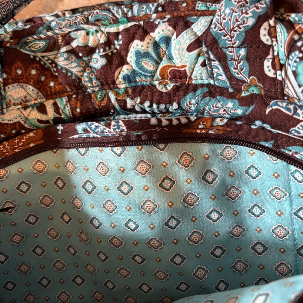 Retired Vera Bradley Laptop Bag Paisley - Picture 10 of 14